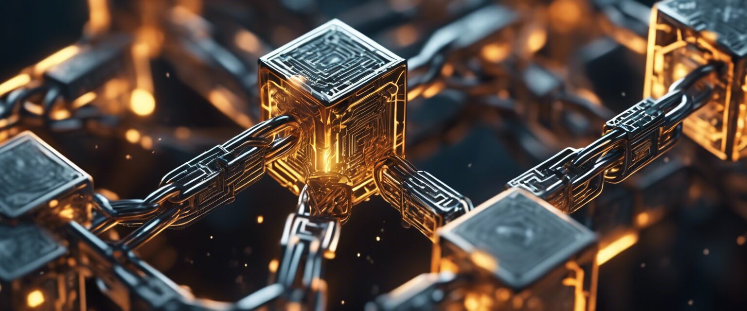 Blockchain structure illustration